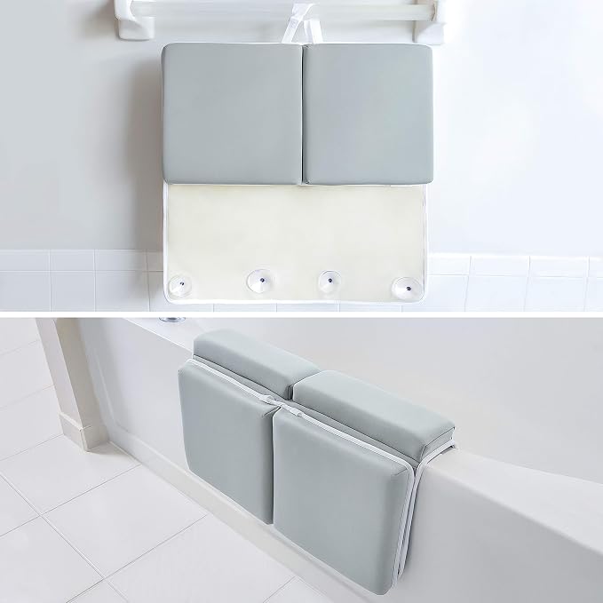 Bath Kneeler and Elbow Rest Pad, 1.75 inch Extra Thick Baby Bath Kneeling Pad - Image 2
