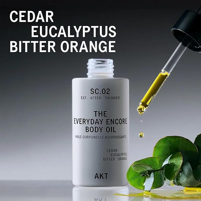 AKT Everyday Encore Body Oil 3.4 Fl Oz, SC.02 After Thunder Scent, Dry Body Oil - Image 3