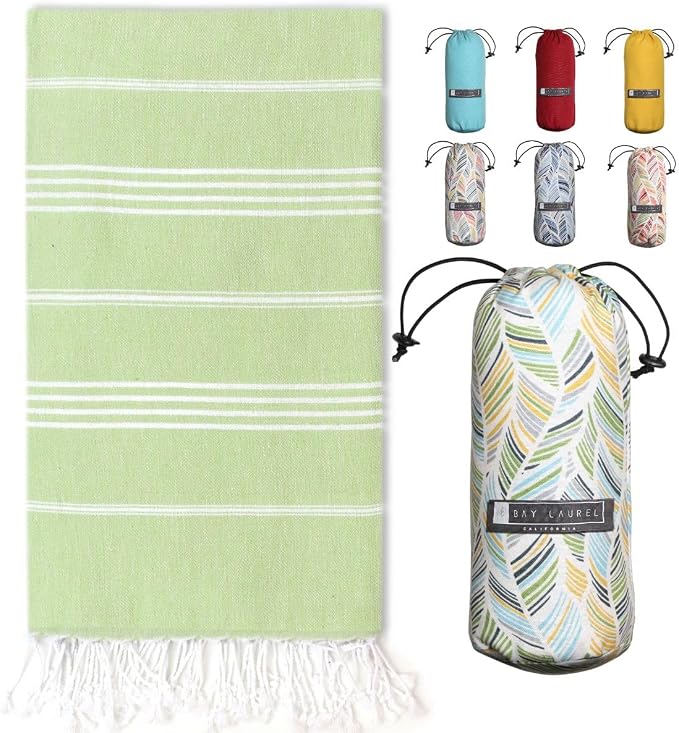 BAY LAUREL Turkish Beach Towel by BayLaurel