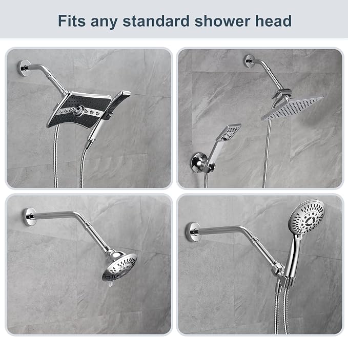 BRIGHT SHOWERS Shower Arm Extender - Image 4