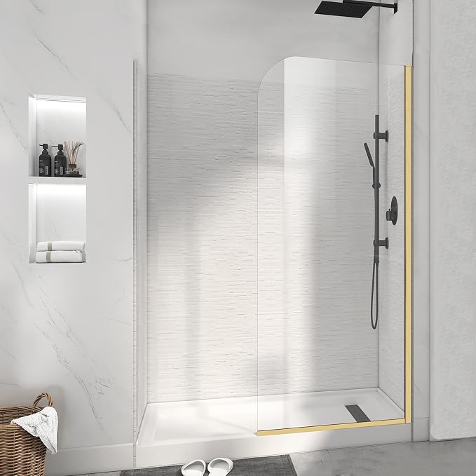 Glass Shower Panel, Simple Shower Door Panel - Image 6