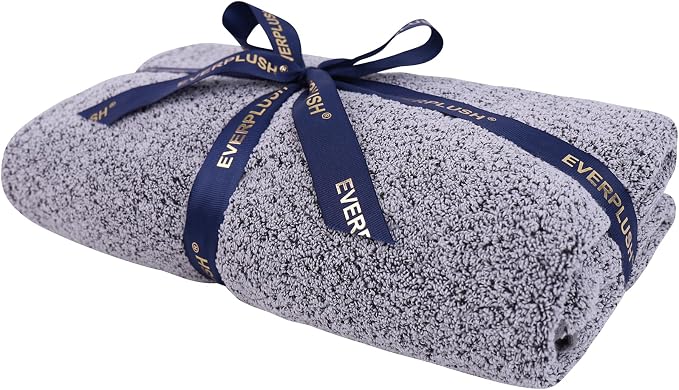 Everplush Diamond Collection Extra Large Bath Sheet Towel – 1 PK, Super Soft & by Everplush