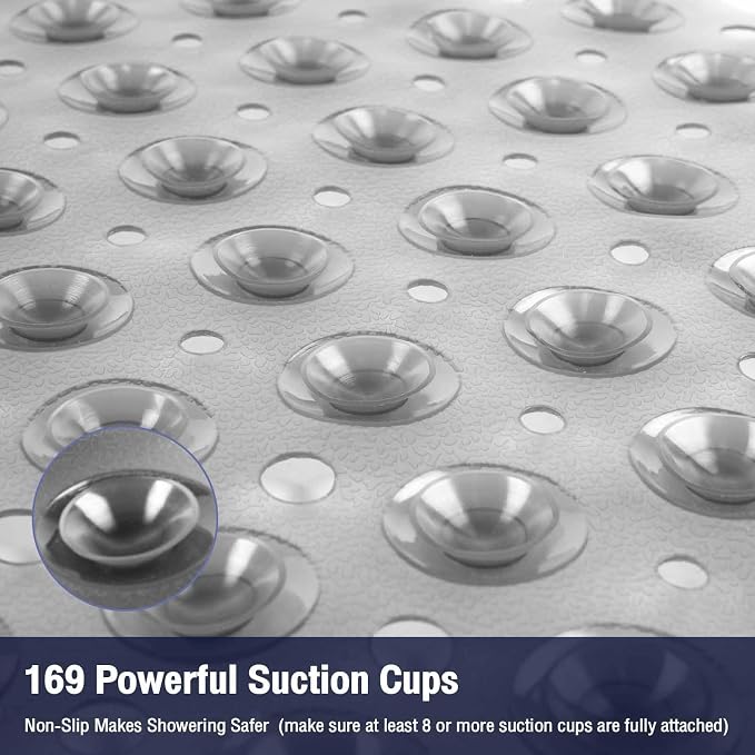 Square Shower Bathtub Mat Non Slip - Image 3
