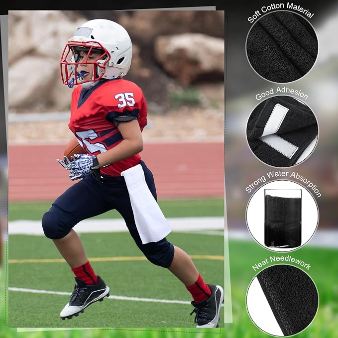 Shimeyao 2 Pcs 2 Pcs Cotton Sports Football Towel - Image 2