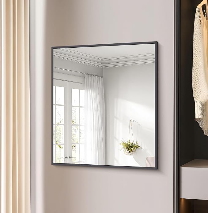 BONEWEI Bathroom Mirror, 30x36 inch Wall Mirror - Image 8