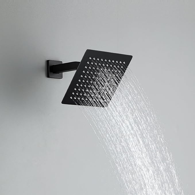 JOYWELL Bathtub Shower System Matte Black - Image 5