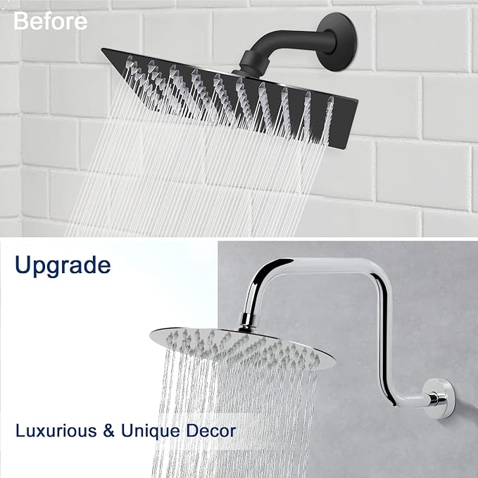 NearMoon S Shape Shower Extension Arm - Image 6
