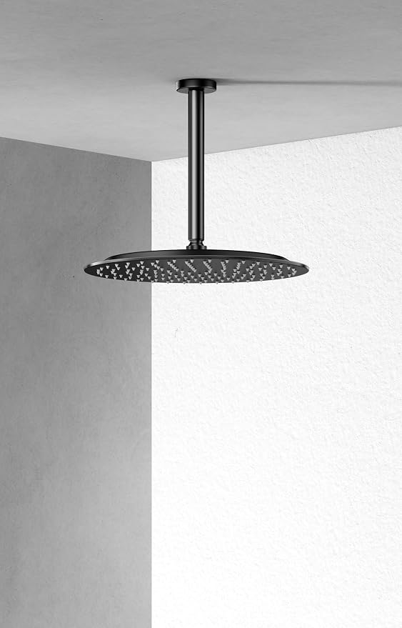 VBFF-Shower Head, rain shower head, 12 inch- Round Shower Head, 1.8 GPM Flow - Image 2