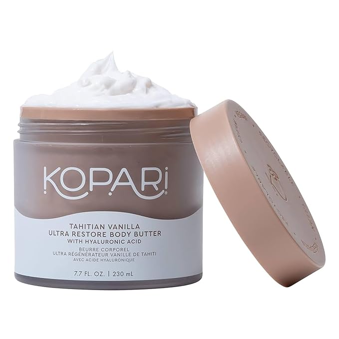 Kopari Ultra Restore Body Butter, Whipped Lightweight Formula, Hyaluronic Acid by Kopari