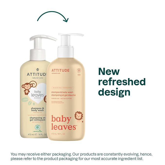 ATTITUDE 2-in-1 Shampoo and Body Wash - Image 2