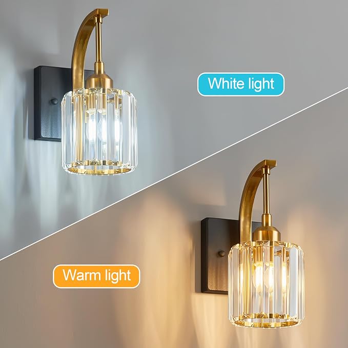 Wall Sconces, Modern Wall Lamp for Bathroom, and Makeup, Easy Installation - Image 2