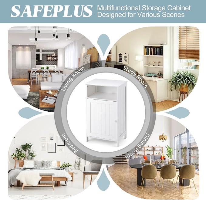 Safeplus Small Floor Storage Cabinet/Organizer - Image 4