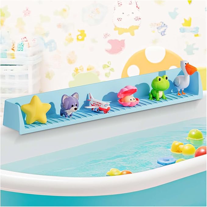 Bathtub Splash Guard for Kids by snuggery