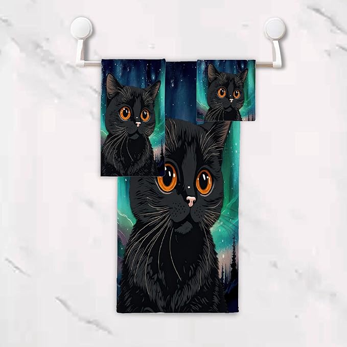 Gaming 3 Piece Towel Bathroom Sets, 1 Bath Towel, 1 Washcloth, 1 Hand Towel - Image 6