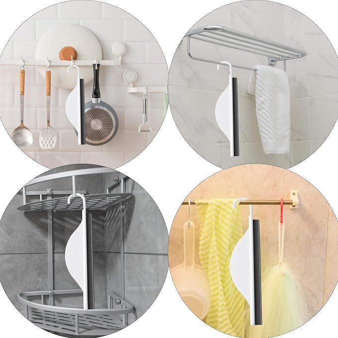 Tiny Bathroom Mirror Shower Squeegee - Image 4