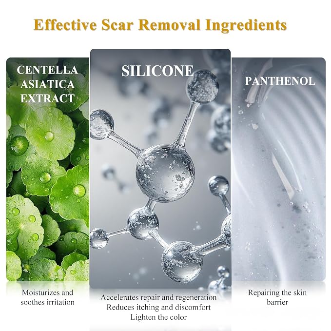 Silicone Scar Cream Scar Gel, Advanced Scar Cream - Image 3