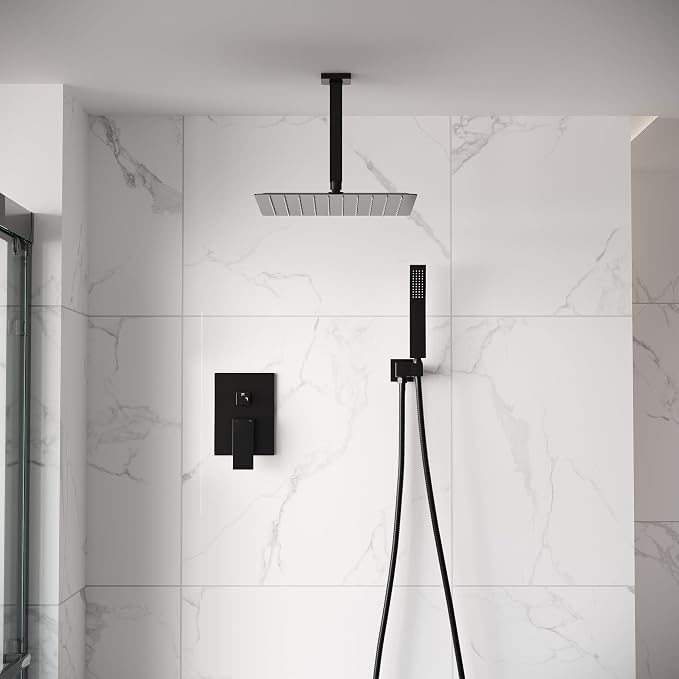 WELLFOR 12-In Ceiling Mount Shower System - Image 12