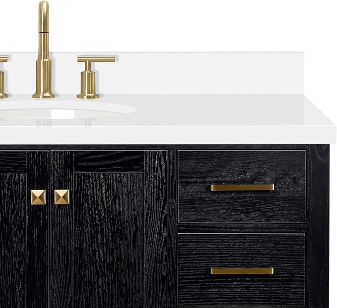 ARIEL Cambridge 49 Inch Single Oval Sink Bathroom Vanity - Image 12