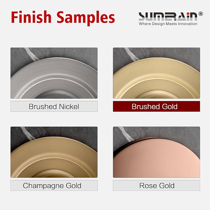 SUMERAIN Brushed Gold Shower System - Image 7