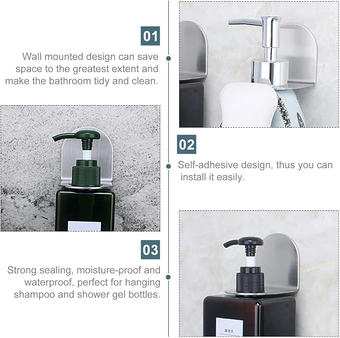 ABOOFAN Wall-Mounted Bathroom Storage Rack - Image 6
