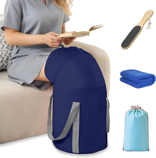 Collapsible Foot Soaking Tub, 2026 Upgraded 5-Layer Insulated Portable Foot by Unknown