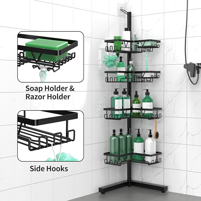 Standing Shower Caddy Corner - Image 4