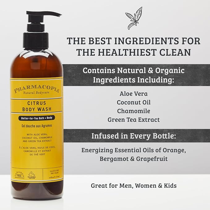 Pharmacopia Citrus Body Wash - Image 3