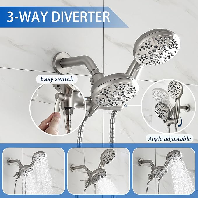 Shower Tub Kit Dual Shower System - Image 4