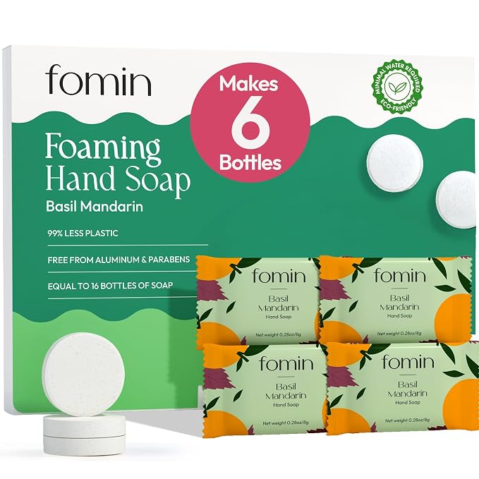 FOMIN Foaming Hand Soap Tablet Refills by FOMIN