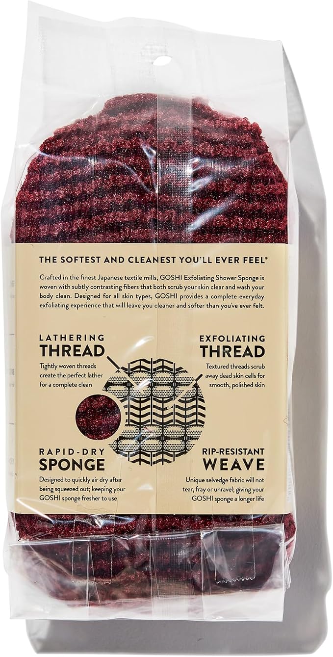 GOSHI Exfoliating Shower Sponge - Image 2