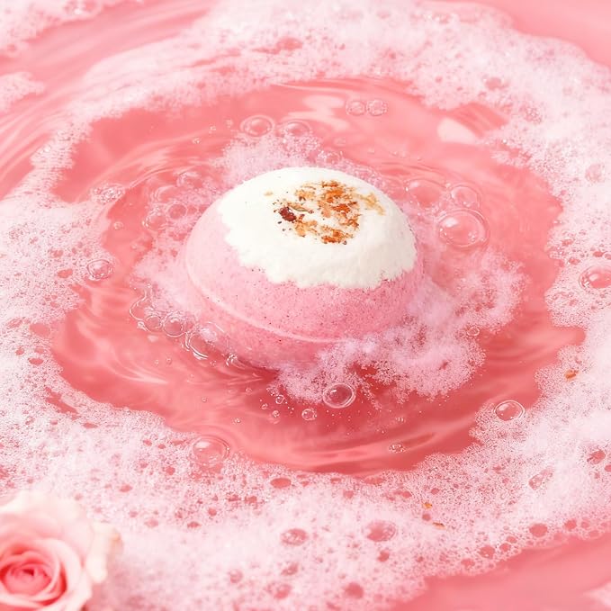 Natural Dried Flower Bath Bombs Gift Set - Image 4