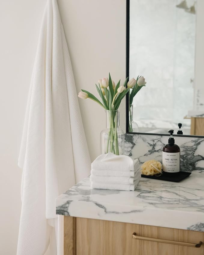 Cozy Earth Ribbed Bath Sheet Set - Image 2