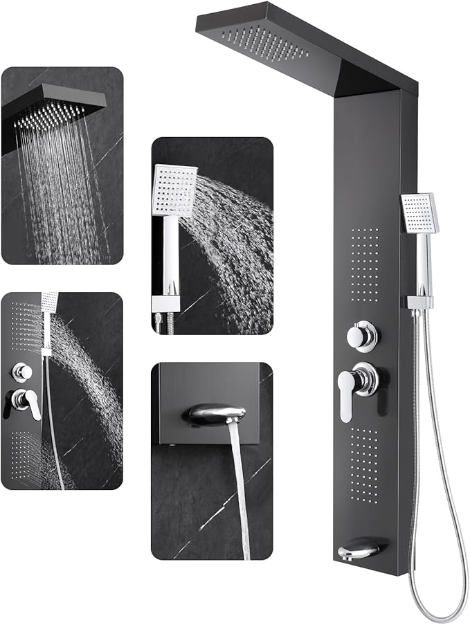 ROVOGO Shower Panel Tower System by ROVOGO