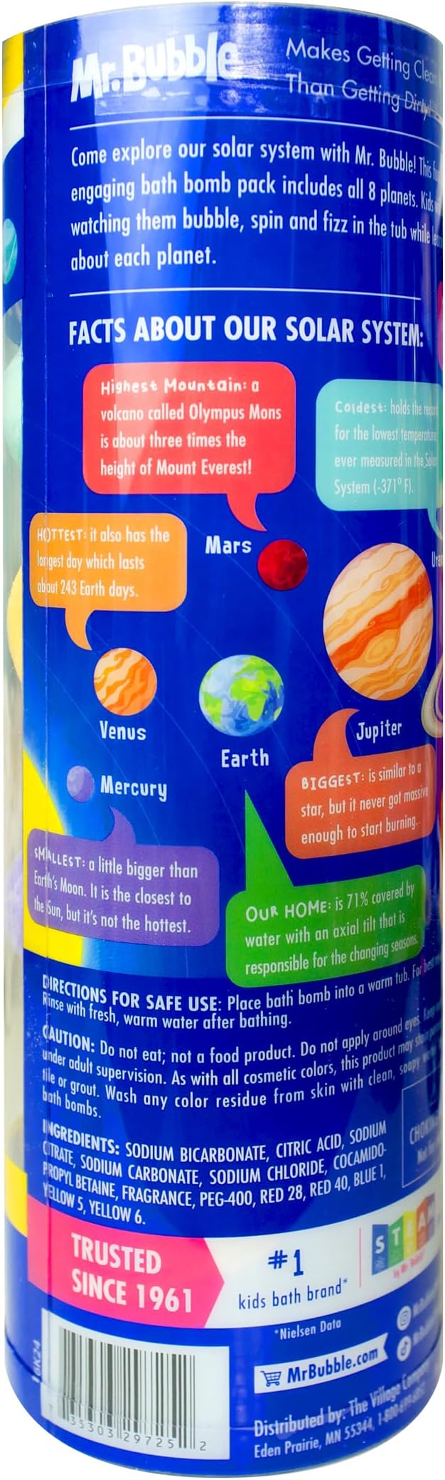 Mr. Bubble Galaxy Bath Bombs, Signature Bubble Gum Scent - Image 8