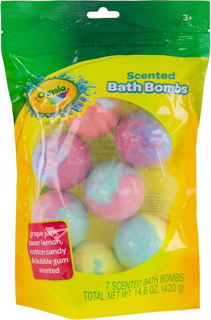 Crayola Colorful Scented Bath Bombs - Image 2