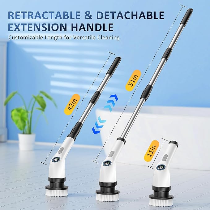 Electric Spin Scrubber Upgraded Battery - Image 4