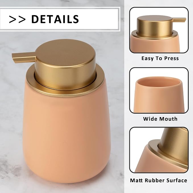 Soap Foaming Dispenser Ceramic - Image 4