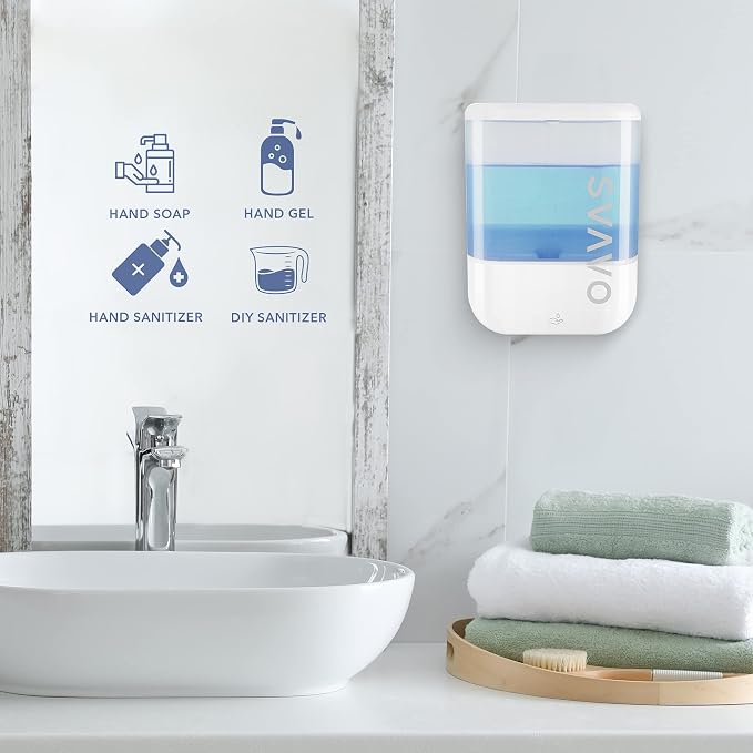 SVAVO 34oz / 1000ml Automatic Soap Dispenser Hand Sanitizer Dispenser Wall Mount - Image 5