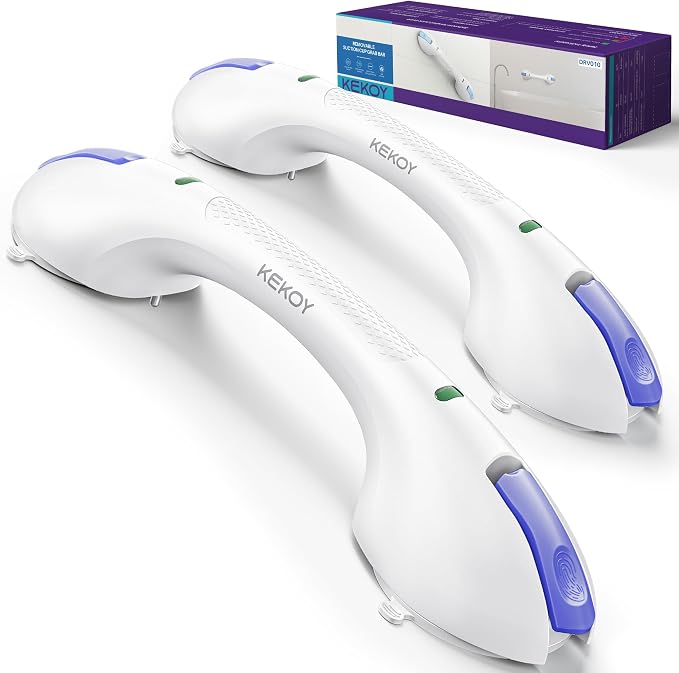 KEKOY 17.5 Inch Suction Grab Bars by KEKOY