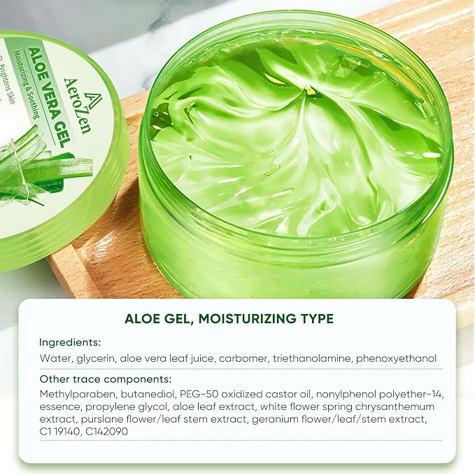 Aero Zen 99% Pure & Organic Aloe Vera Gel - Image 7