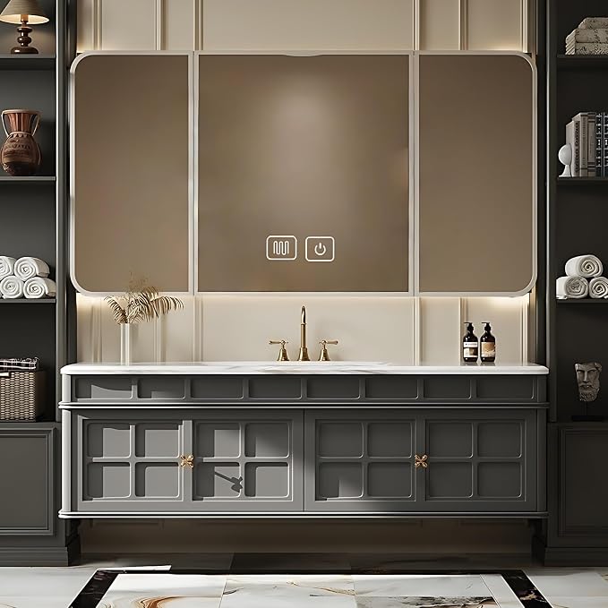 Bathroom Vanity with Sink by ZGNBSD