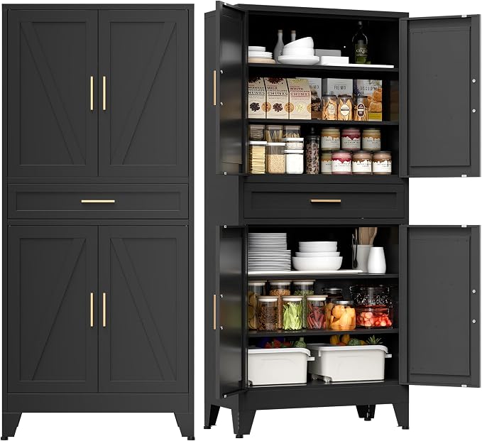 COFaR 71" Tall Metal Storage Cabinet by COFAR
