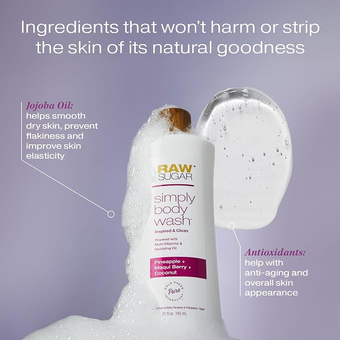 RAW SUGAR Simply Body Wash - Image 3