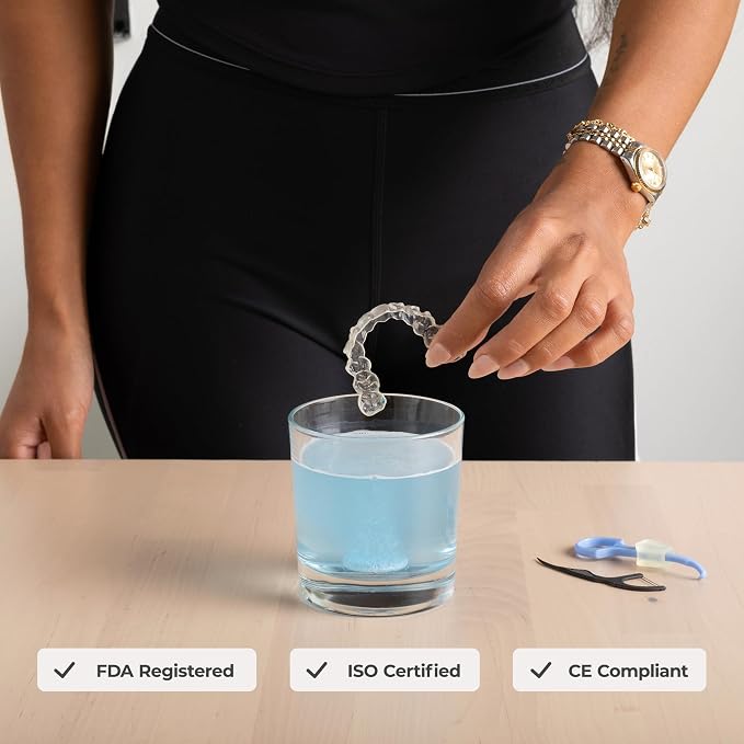 PUL Aligner Cleaner Tablets – For Cleaning Invisalign, All Clear Aligners & - Image 6