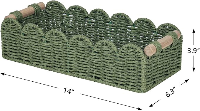 CubesLand Scalloped Decor Basket - Image 7