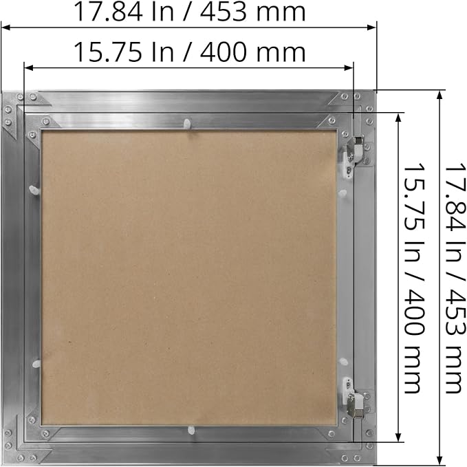 16" x 16" Inch Aluminum Drywall Access Panel - Image 5