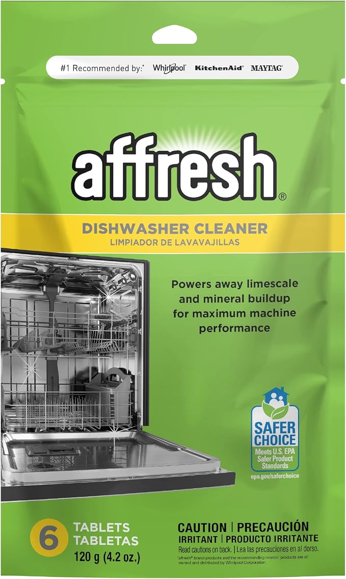Affresh Dishwasher Cleaner, Helps Power Away Odor Causing Bacteria, Mineral by affresh%C2%AEappliancecare