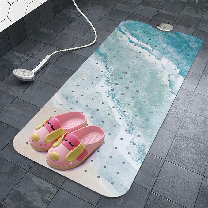 Beach Bathtub Mat Non Slip, Baby Bath Mat - Image 7