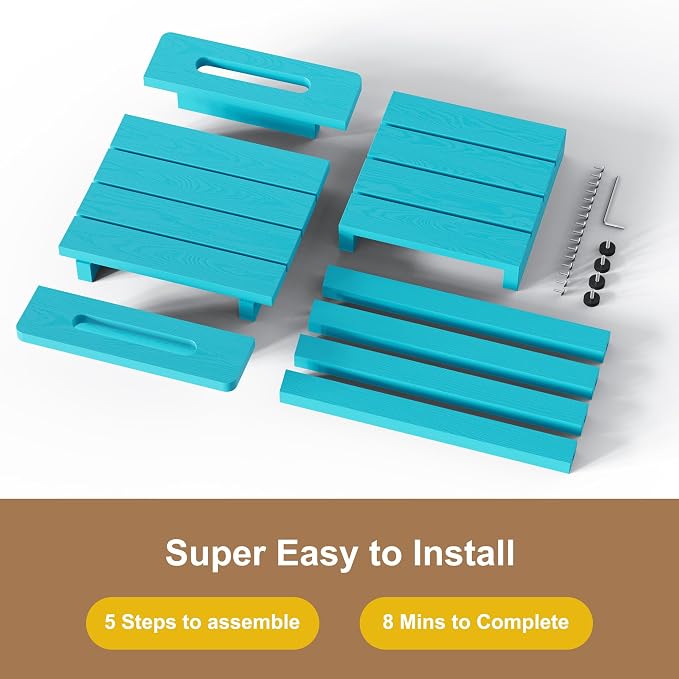 HIPS Shower Benches for Inside Shower, Shower Stool - Image 7