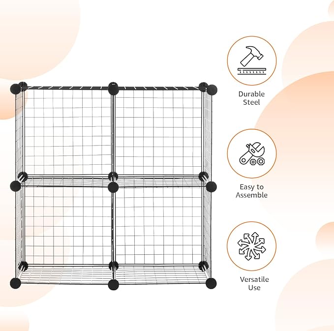 Amazon Basics 4 Cube Storage Organizer - Image 5